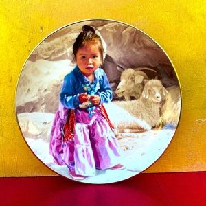 The Hamilton Collection,Dressed Up for the PowWow,Ray Swanson Plate